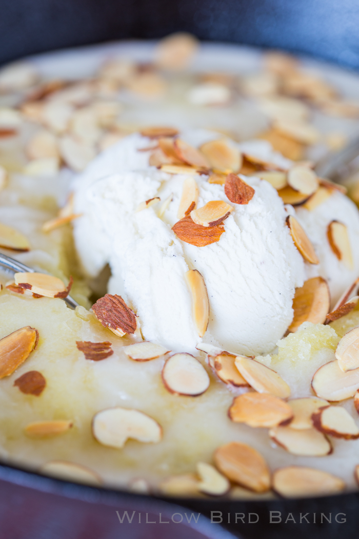 Hot Glazed Almond Cake