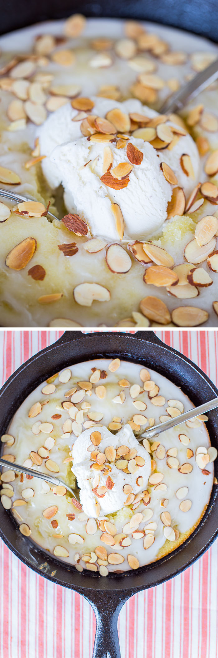 Hot Glazed Almond Cake