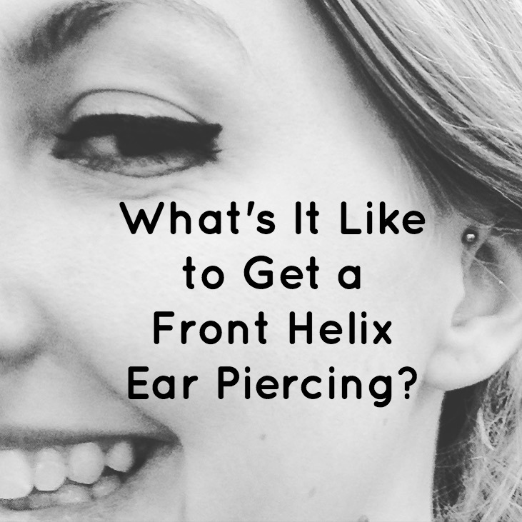 front helix piercing