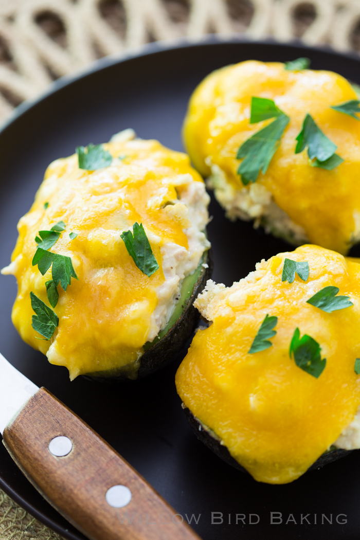 Tuna Melts in Avocado Boats