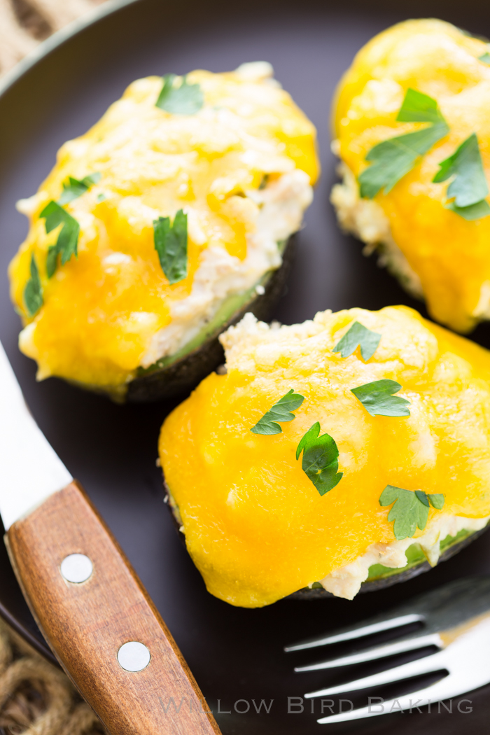 Tuna Melts in Avocado Boats