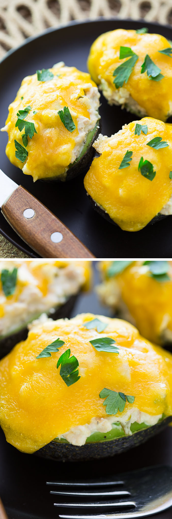 Tuna Melts in Avocado Boats