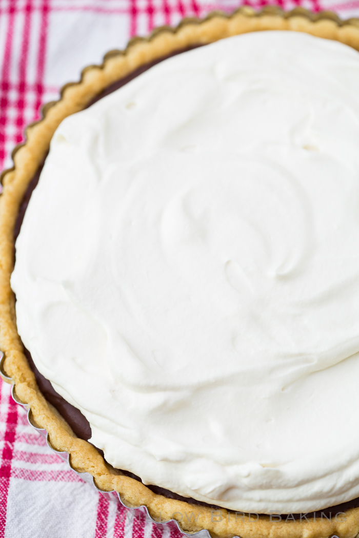 Bailey's Irish Cream Chocolate Tart