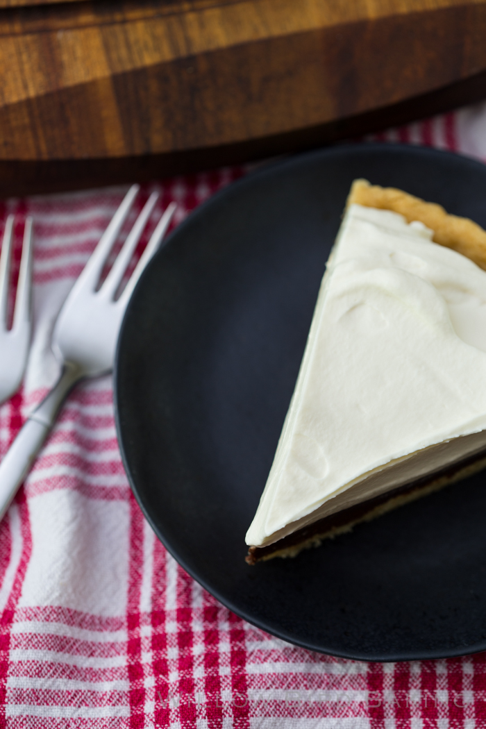 Bailey's Irish Cream Chocolate Tart