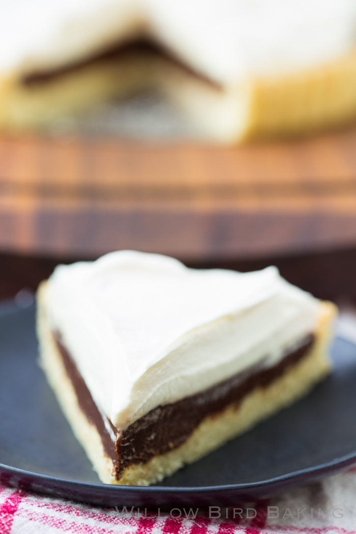 Bailey's Irish Cream Chocolate Tart