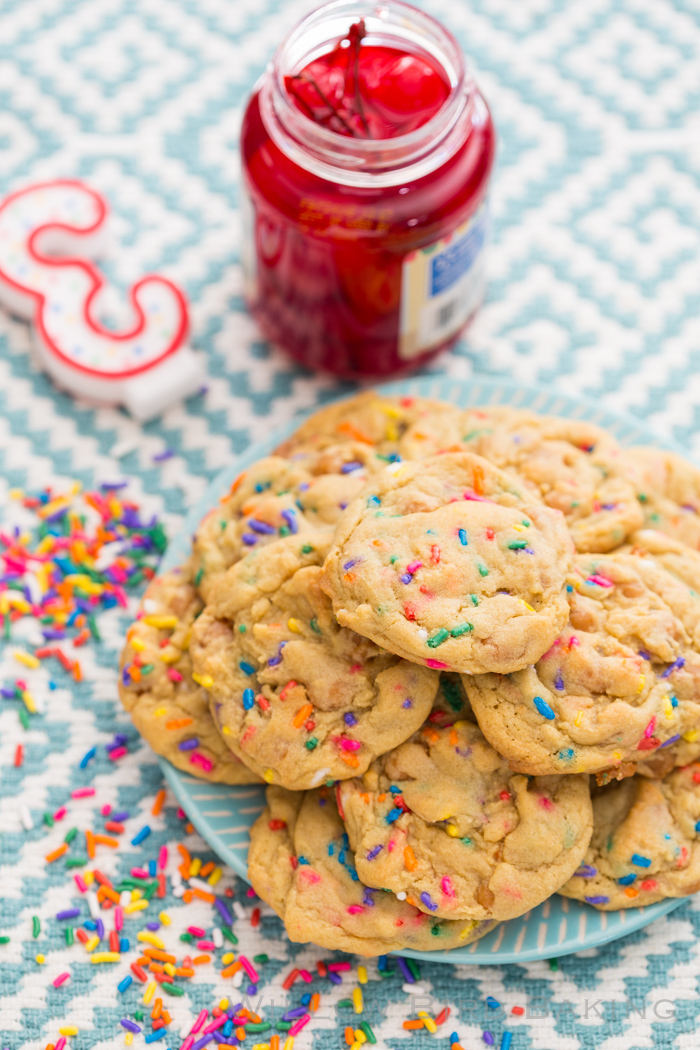 Birthday Cake Pudding Mix Cookies