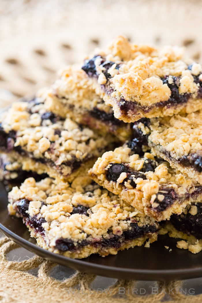 Blueberry Oatmeal Bars