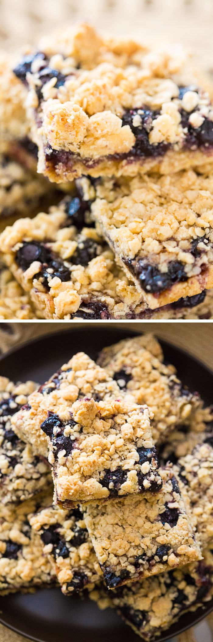 Blueberry Oatmeal Bars