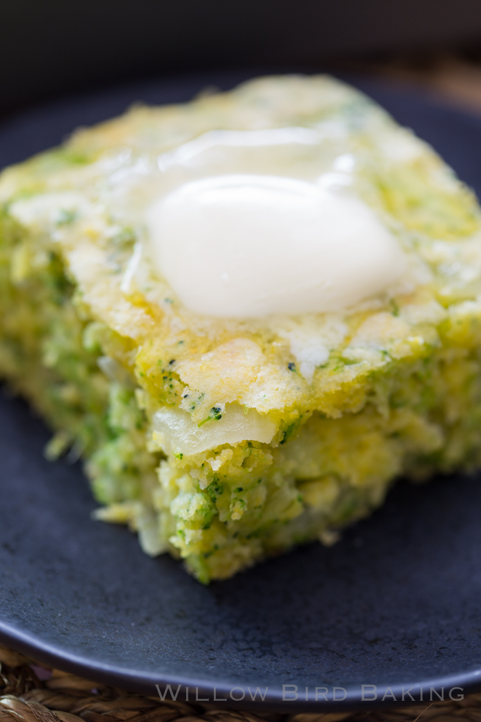 Buttery Broccoli Bread