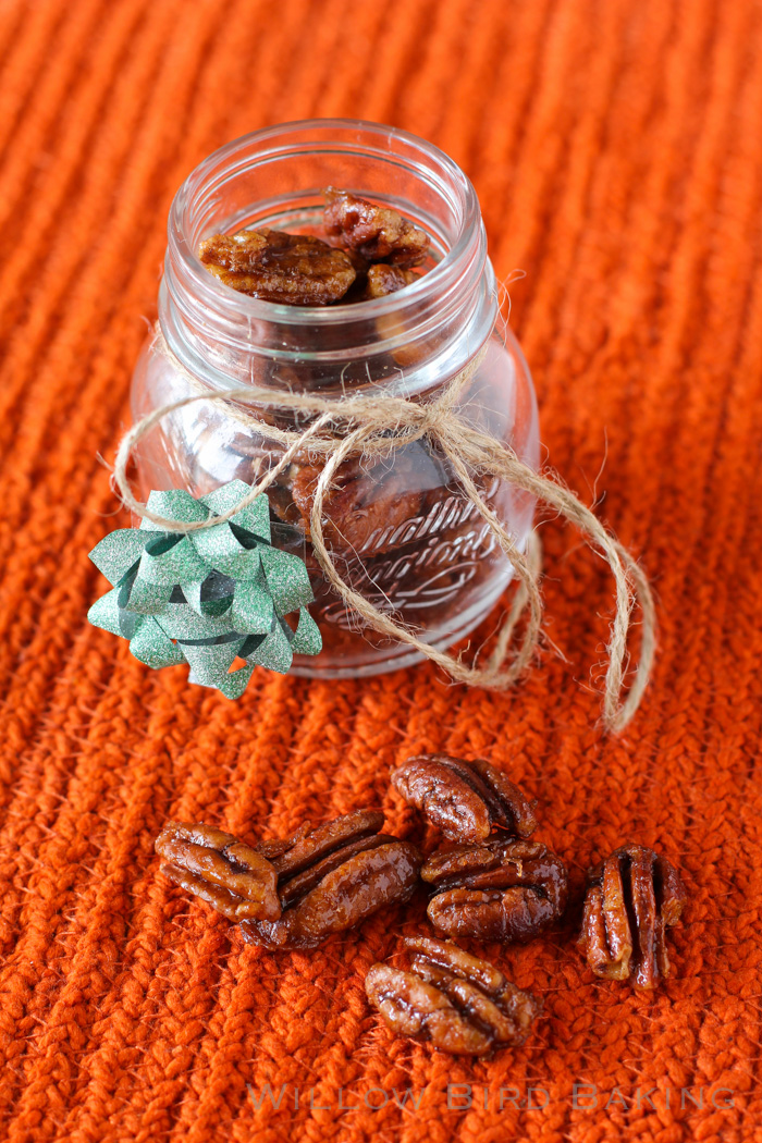 Quick and Easy Maple Candied Pecans
