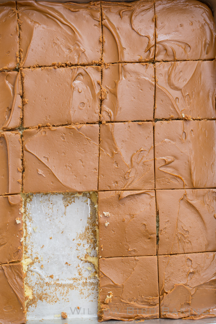 Southern Caramel Sheet Cake