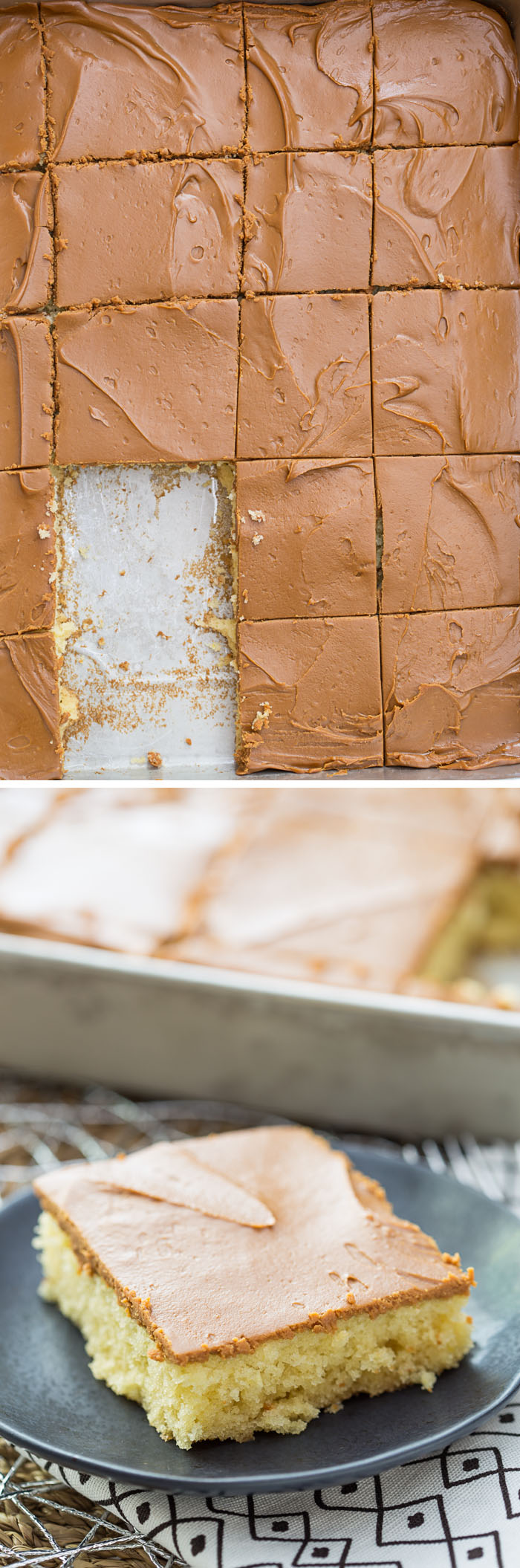 Southern Caramel Sheet Cake