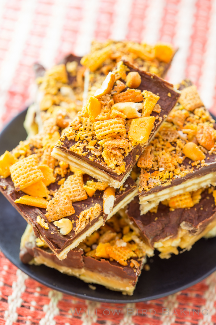 Cheddar Chex Mix Saltine Toffee