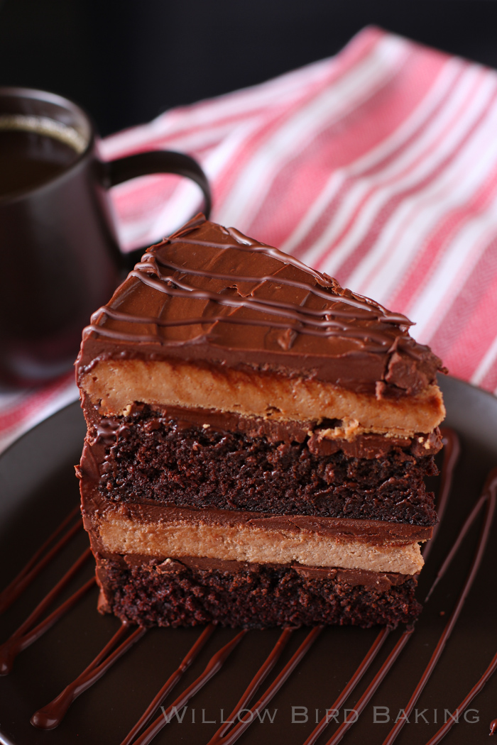 Super Fancy Chocolate Cheesecake Cake