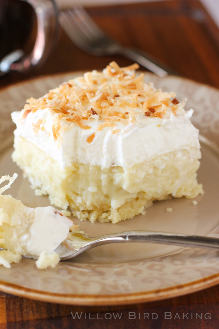 Coconut Cream Pie Bars Willow Bird Baking