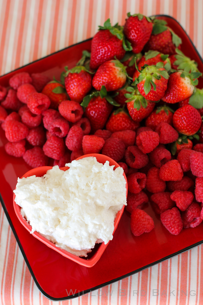 Coconut Cloud Fruit Dip