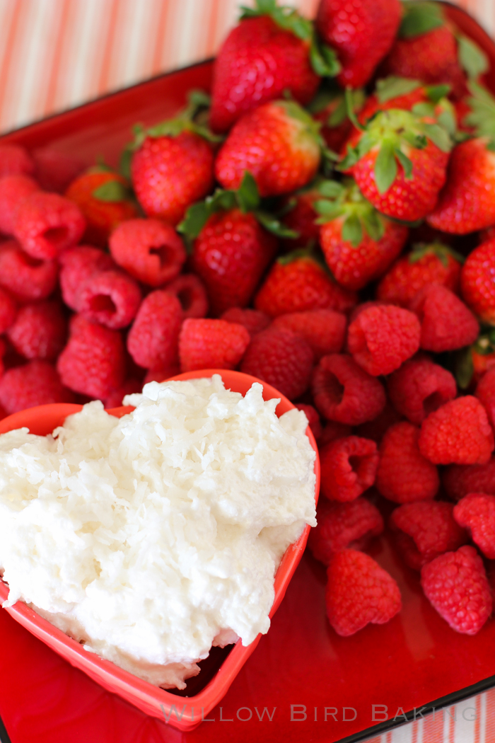 Coconut Cloud Fruit Dip