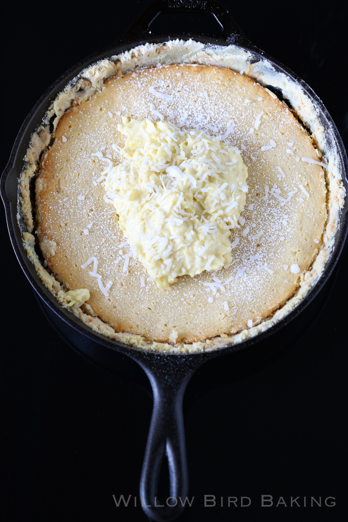 Coconut Cream Gooey Butter Cake