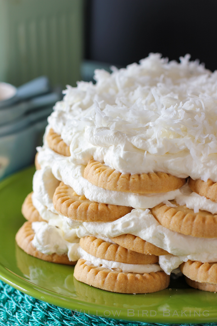 No-Bake Coconut Icebox Cake