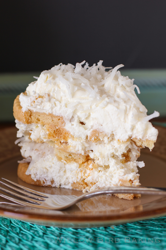 No-Bake Coconut Icebox Cake