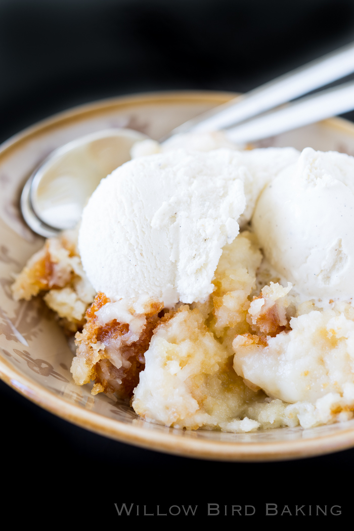 4-Ingredient Slow Cooker Coconut Cake