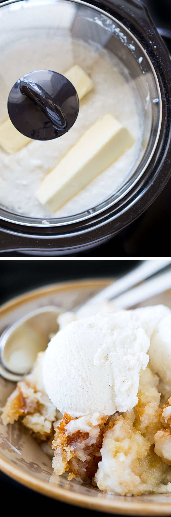 4-Ingredient Slow Cooker Coconut Cake