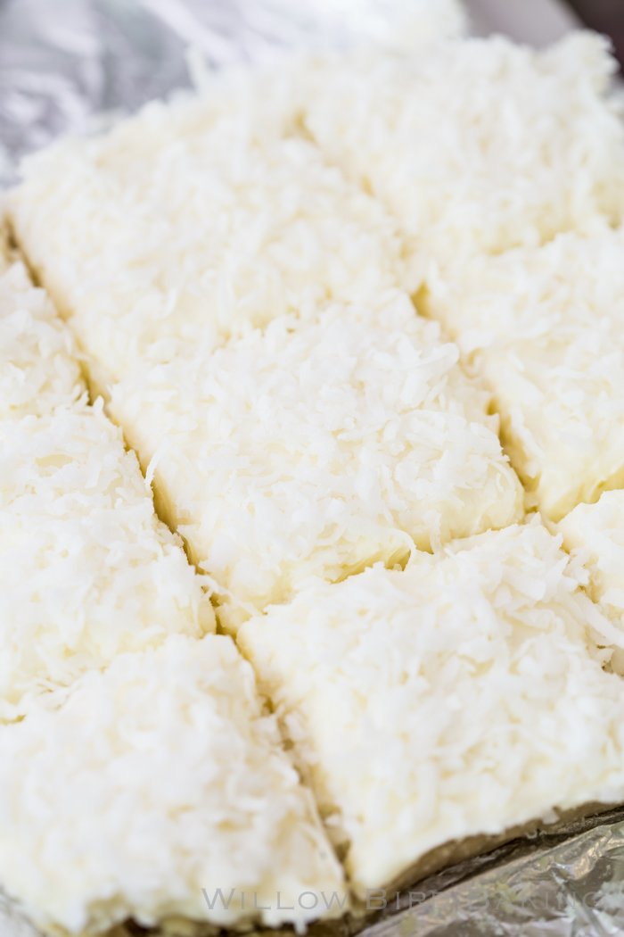 Coconut Cream Sugar Cookie Bars