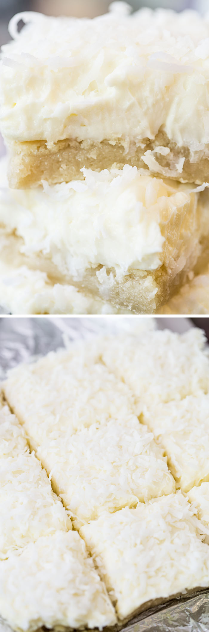 Coconut Cream Sugar Cookie Bars