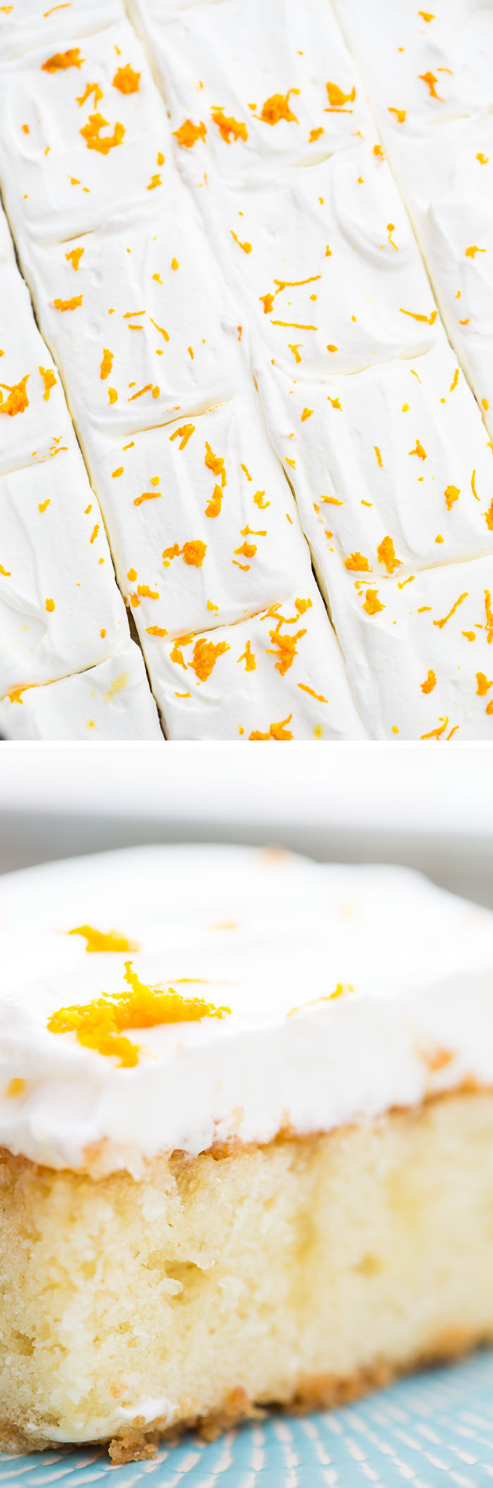 Creamsicle Sheet Cake