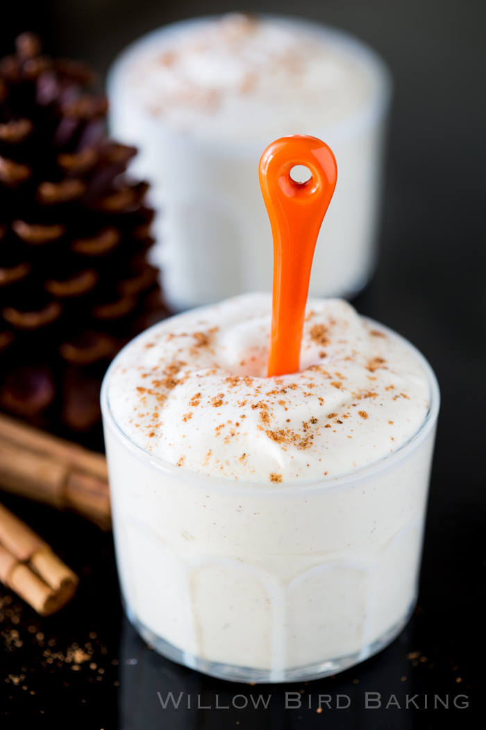 SpoonUp Homemade Eggnog Willow Bird Baking