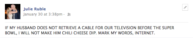 chili cheese dip threats