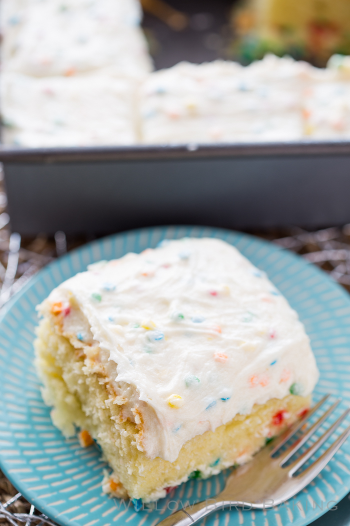 Homemade Funfetti Cake