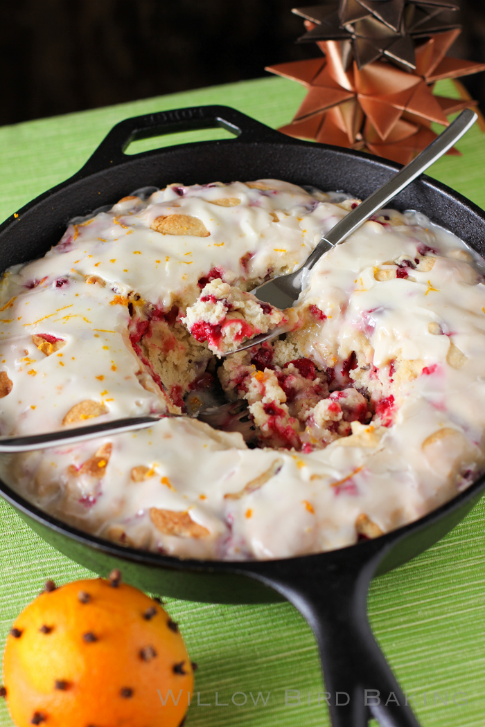 Hot Cranberry Orange Cake recipe