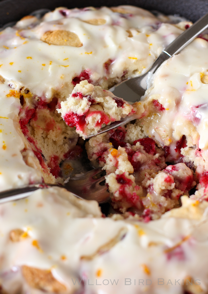 Hot Cranberry Orange Cake recipe