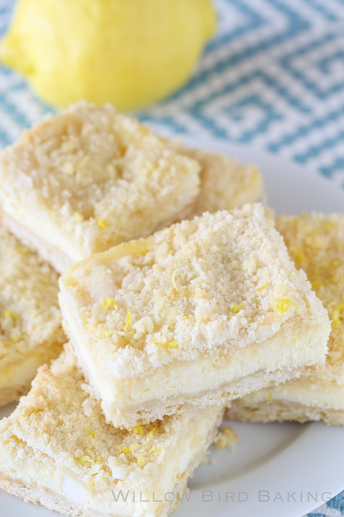 Lemon Shortbread Crumble Bars: The ULTIMATE Lemon Lover's Dessert!