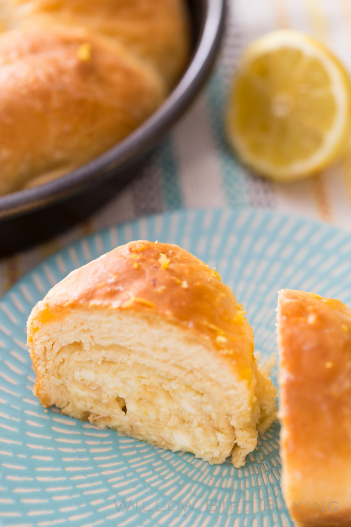 Lemon Cheesecake Biscuit Bombs