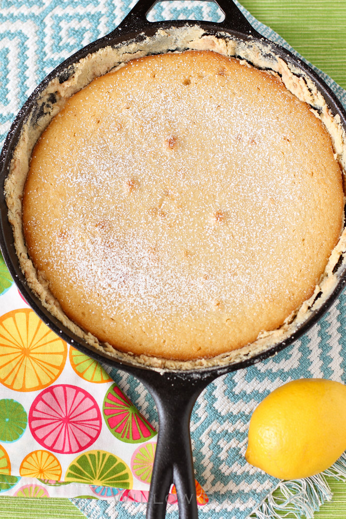 Lemon Blueberry Gooey Butter Cake