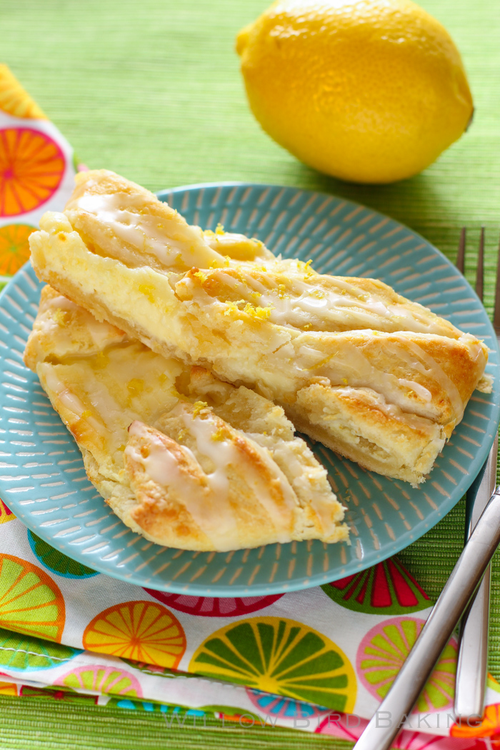 Lemon Cheesecake Braid