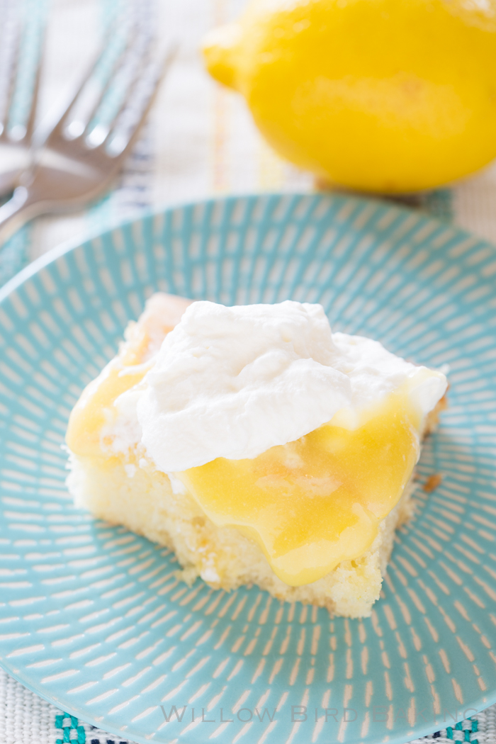 Lemon Curd Cream Cake