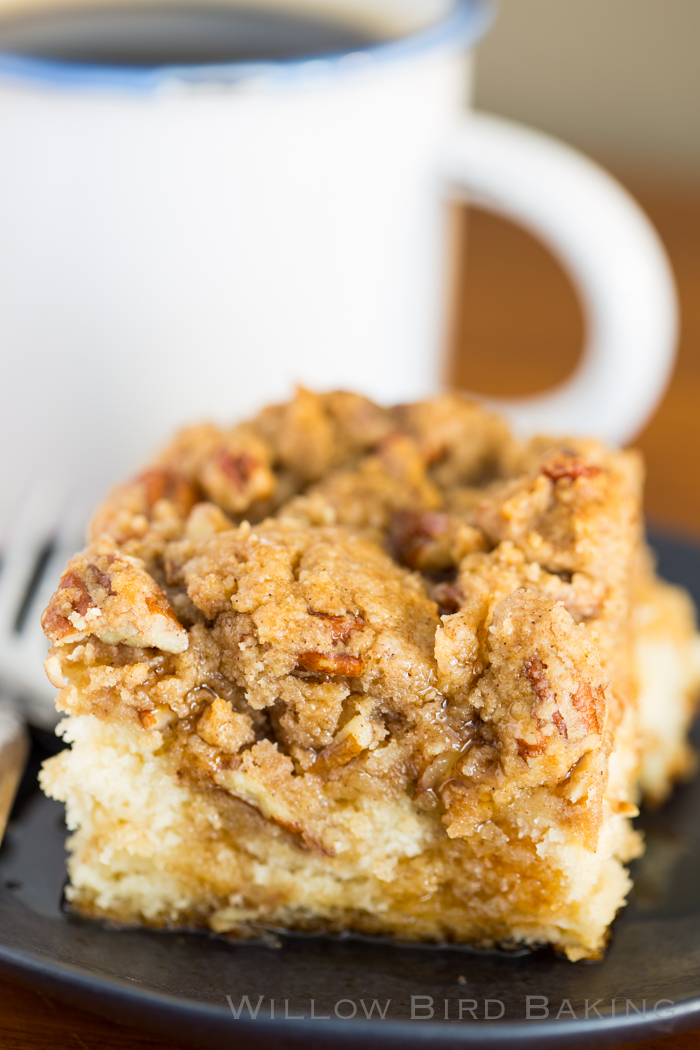 Maple Double Crumb Coffee Cake