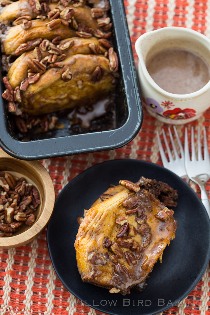 Maple Brown Sugar Pull-Apart Bread