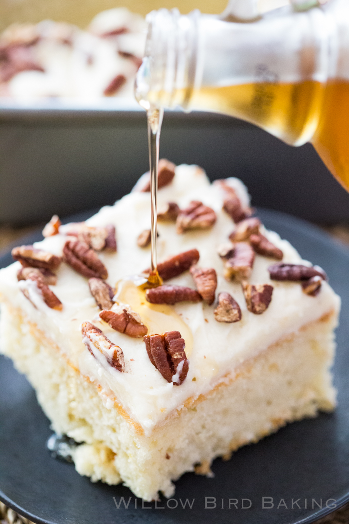 Maple Cake with Whipped Icing