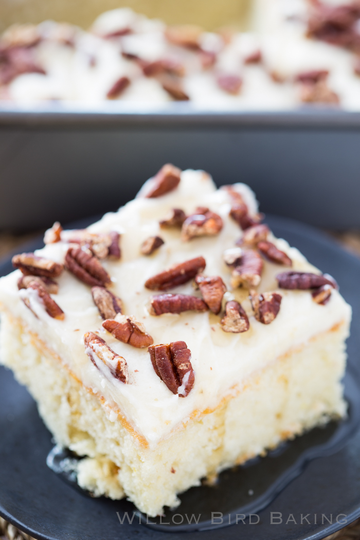 Maple Cake with Whipped Icing