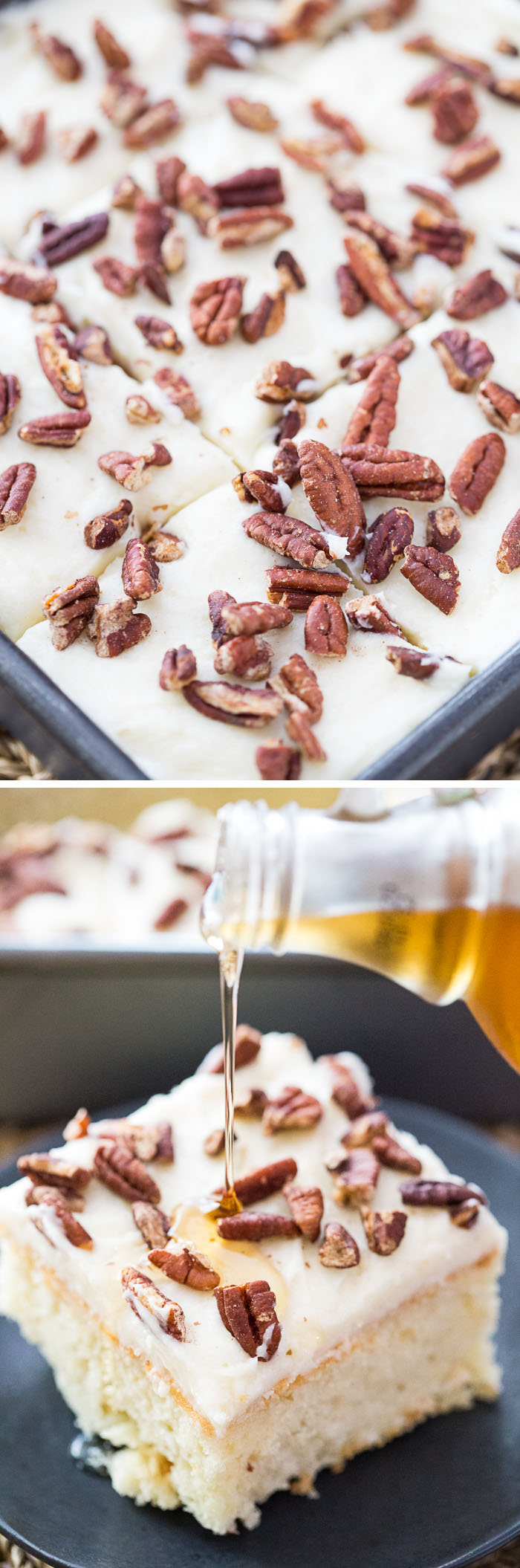 Maple Cake with Whipped Icing