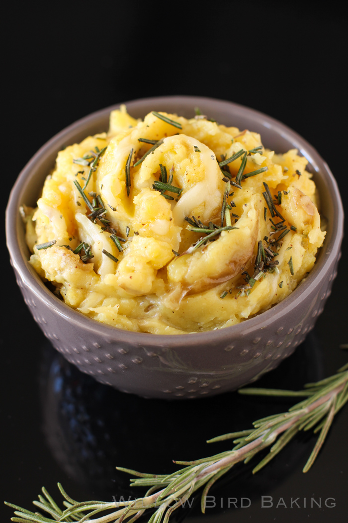 Brown Butter Parmesan Mashed Potatoes