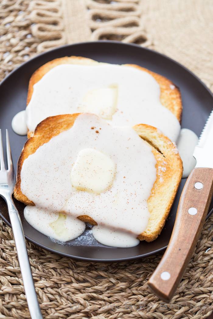 Toast met melk