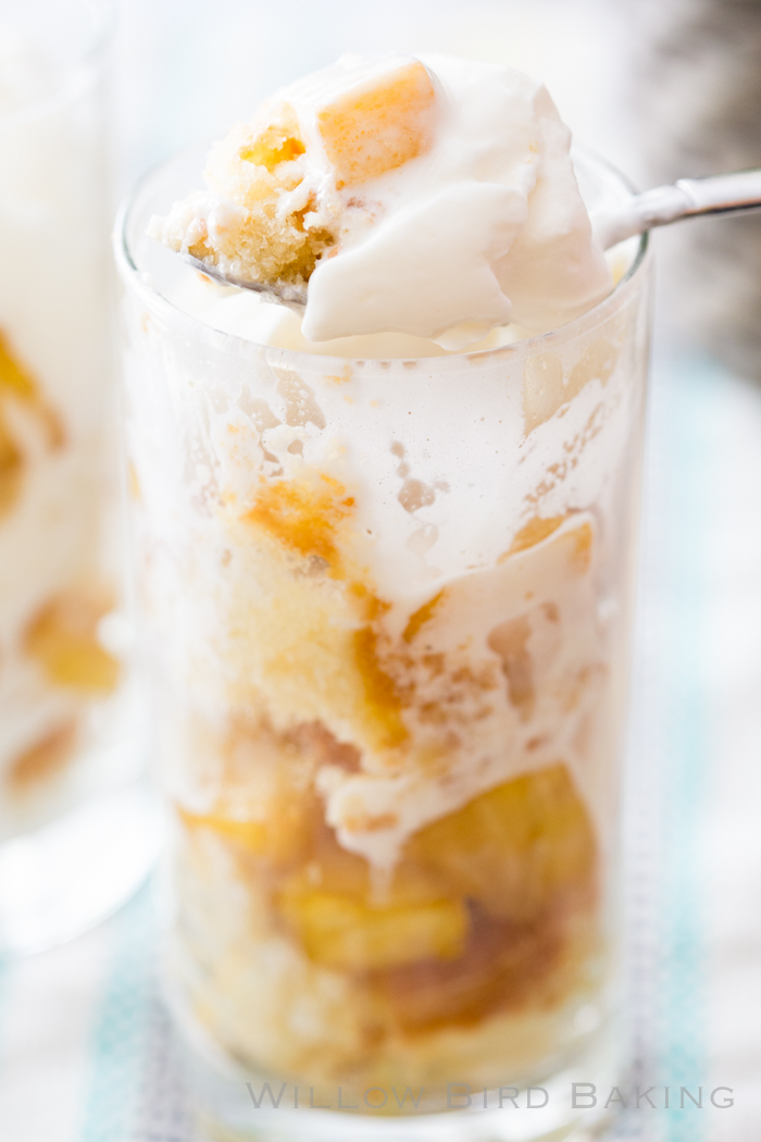 Caramelized Pineapple Parfaits