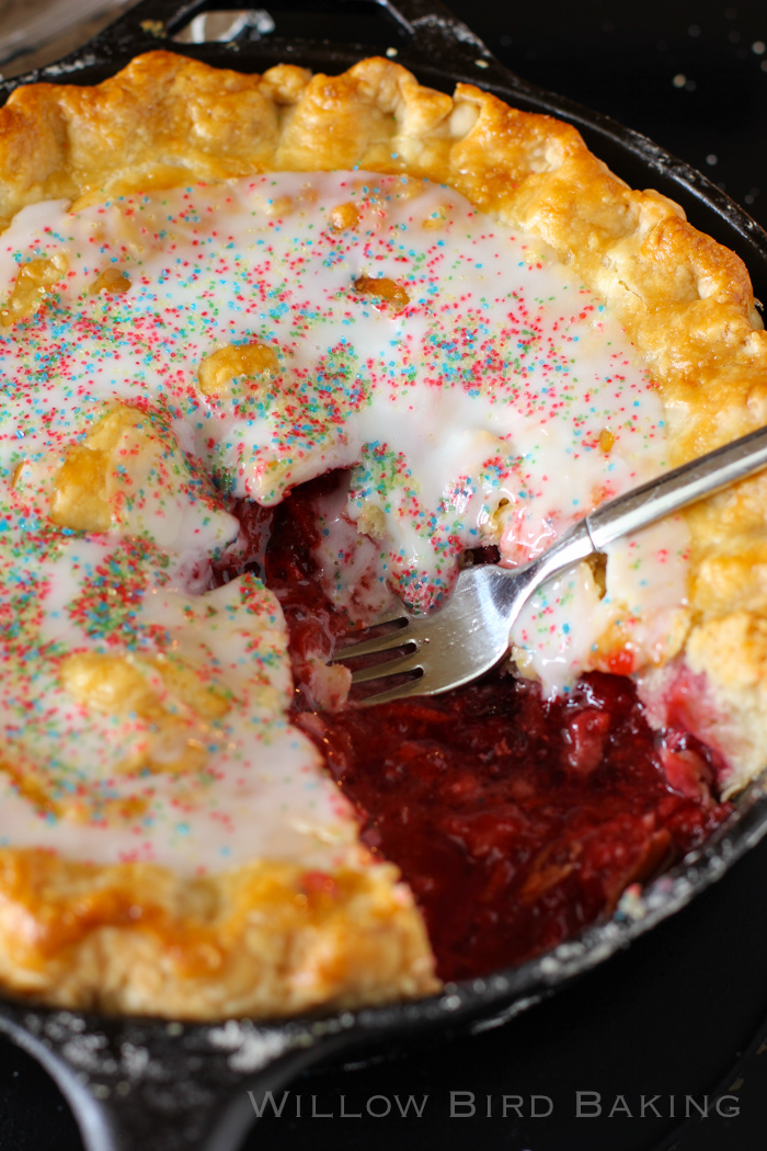 Strawberry Pop-Tart Pie