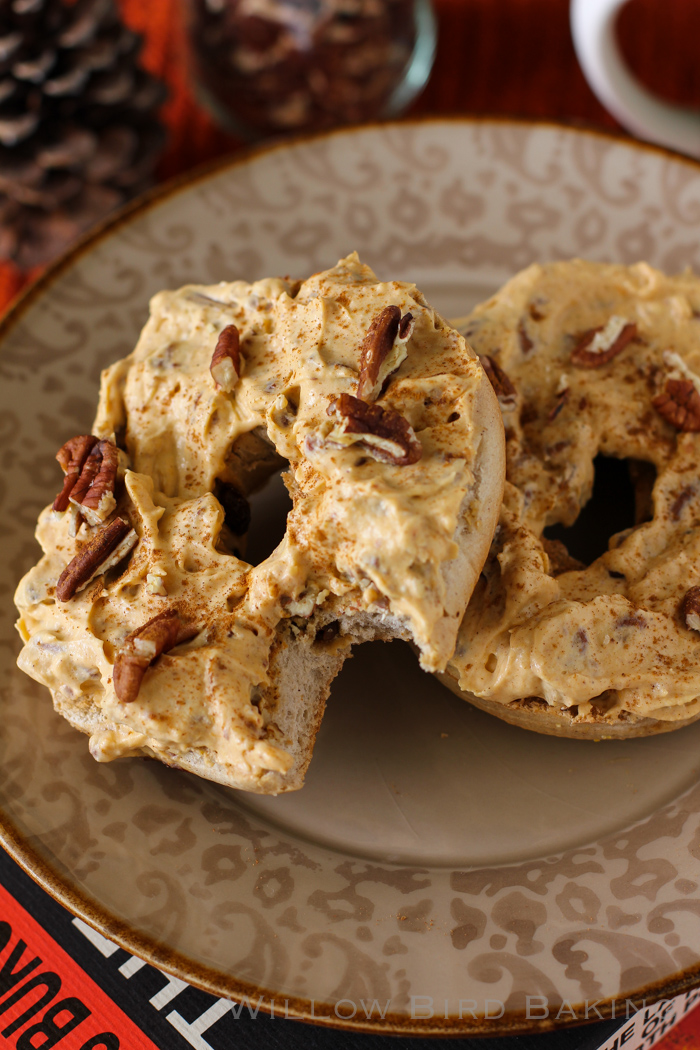 Pumpkin Pecan Cream Cheese Spread