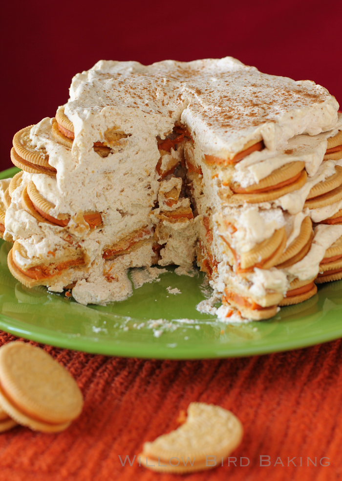 No-Bake Pumpkin Spice Icebox Cake